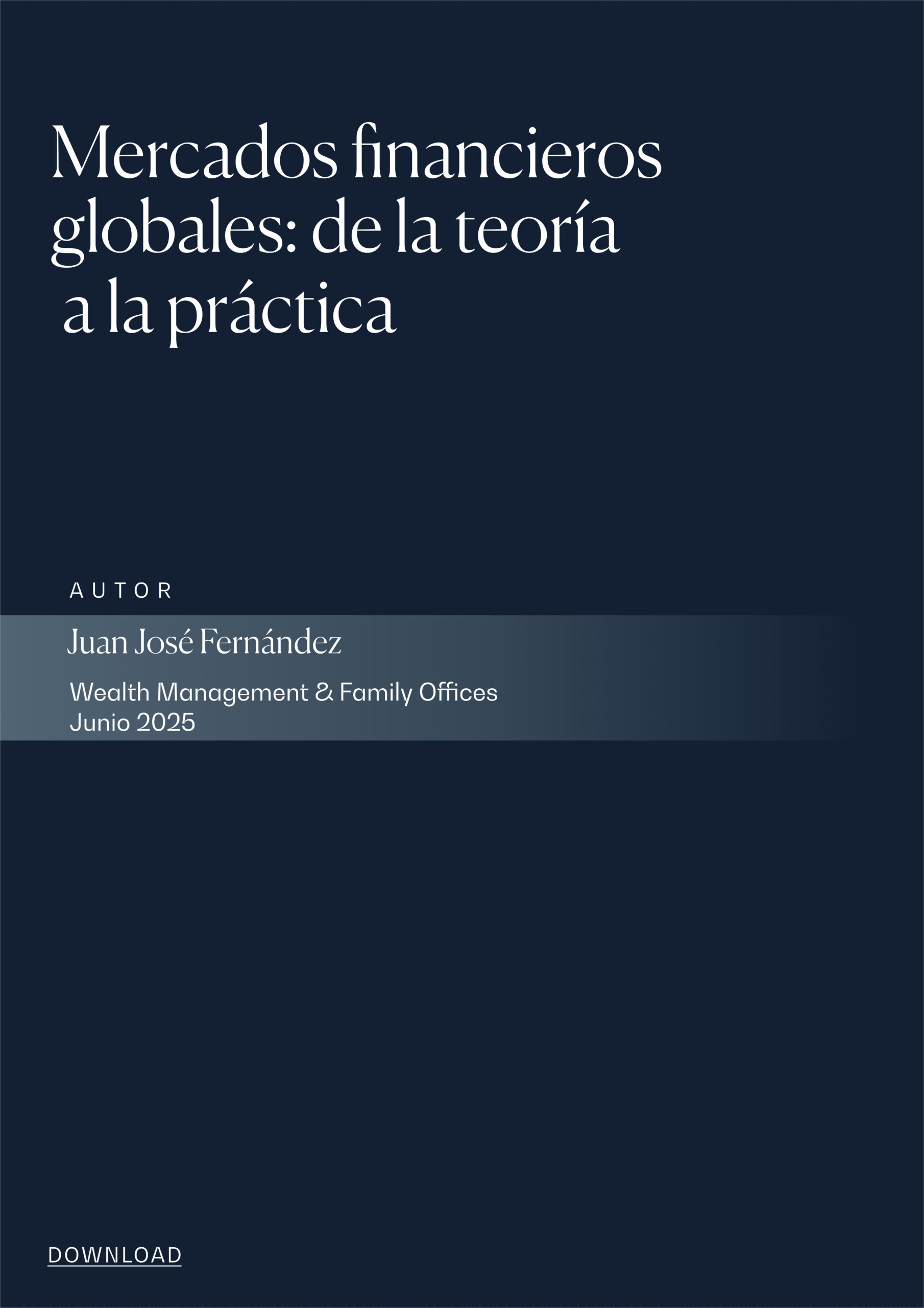 Mercados Financieros Globales